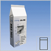 Fast fluidised thin bed adhesive Fast fluidised thin bed adhesive