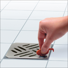 design grate made of stainless steel